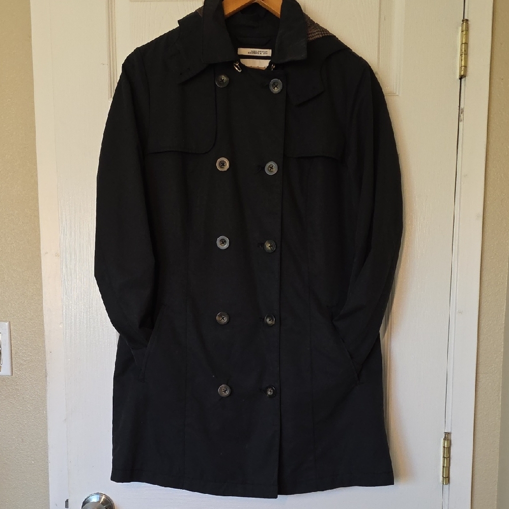 Double Breast Water Resistant Trench Coat